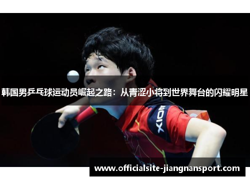 韩国男乒乓球运动员崛起之路:从青涩小将到世界舞台的闪耀明星